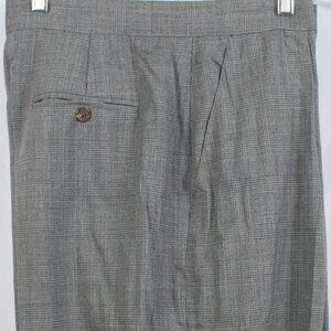 Lauren Ralph Lauren Women's Trousers 10 Gray Check Wool